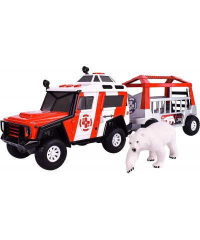 Maxx Action Lights & Sounds Snow Vehicle with Trailer - Polar Bear Transport (320674) $47.20 Kids' Play Cars & Race Cars