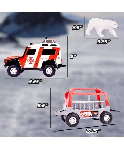 Maxx Action Lights & Sounds Snow Vehicle with Trailer - Polar Bear Transport (320674) $47.20 Kids' Play Cars & Race Cars