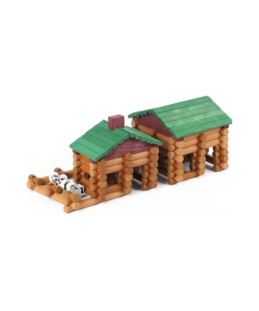 170 Pieces Wood Logs Set Ages 3+ Classic Building Log Toys for Boy Creative Construction Engineering Educational Gifts $69.42...