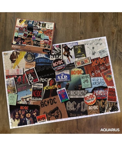 AC/DC Albums Puzzle (1000 Piece Jigsaw Puzzle) - Officially Licensed AC/DC Merchandise & Collectibles - Glare Free - Precisio...