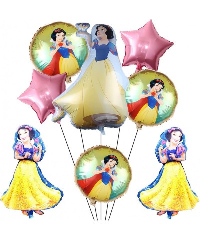 9PCS Snow White Balloons for Kids Birthday Baby Shower Princess Party Decorations $22.85 Kids' Party Decorations