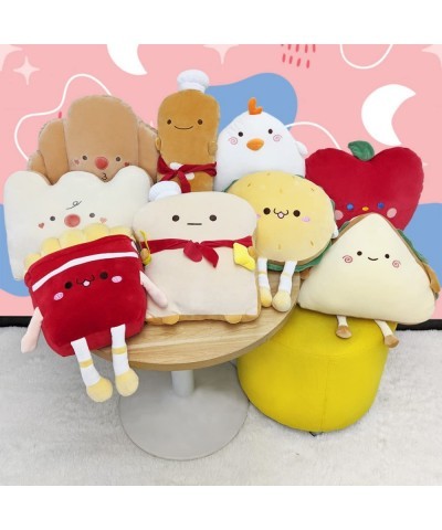 Cute Food Plush Pillow: Kawaii Sandwich Squishy Stuffed Animal Soft Bread Pillow Stuff Cuddle Toy Gifts for Boys Girls Birthd...