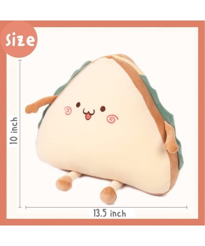 Cute Food Plush Pillow: Kawaii Sandwich Squishy Stuffed Animal Soft Bread Pillow Stuff Cuddle Toy Gifts for Boys Girls Birthd...