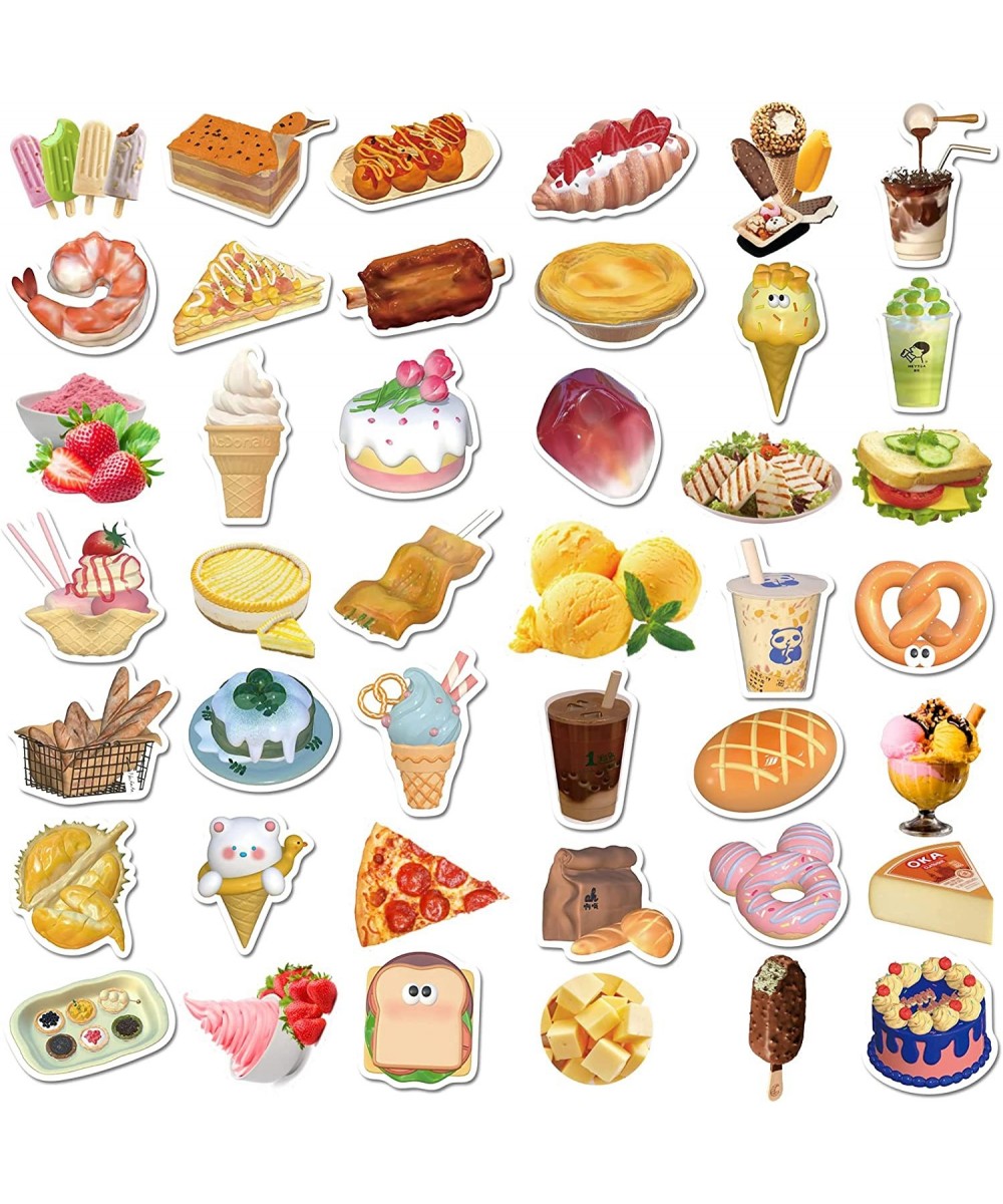 Food Stickers Pack Cute Fast Food Stickers Stickers Aesthetic Waterproof Stickers for Teens Girls Vinyl Stickers for Laptop L...