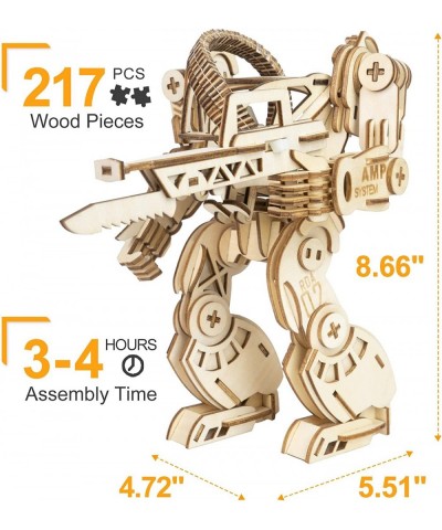 IMI Desert Eagle Semi-Auto Pistol Puzzles and 3D Wooden Robot Puzzles $54.60 3-D Puzzles