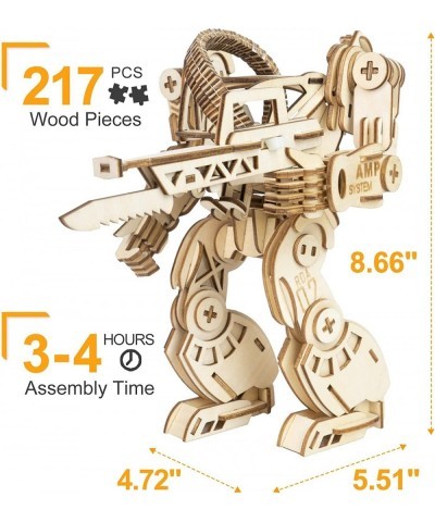 IMI Desert Eagle Semi-Auto Pistol Puzzles and 3D Wooden Robot Puzzles $54.60 3-D Puzzles