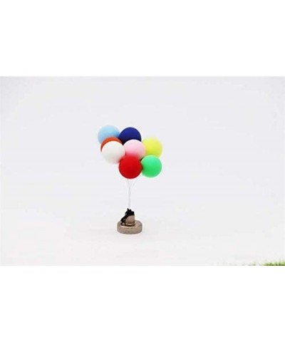 8pcs 1:12 Doll House Garden Decorative Resin Balloon Garden Bonsai Dollhouse Decorations Miniature Landscape Ornaments $16.98...