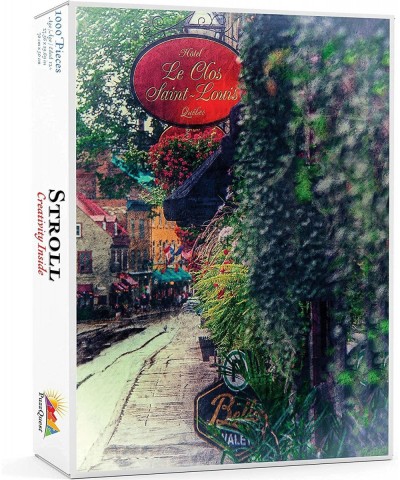 Stroll Fine Art Cobblestone Jigsaw Puzzle 1000 Pieces for Adults and Teens $41.95 Jigsaw Puzzles