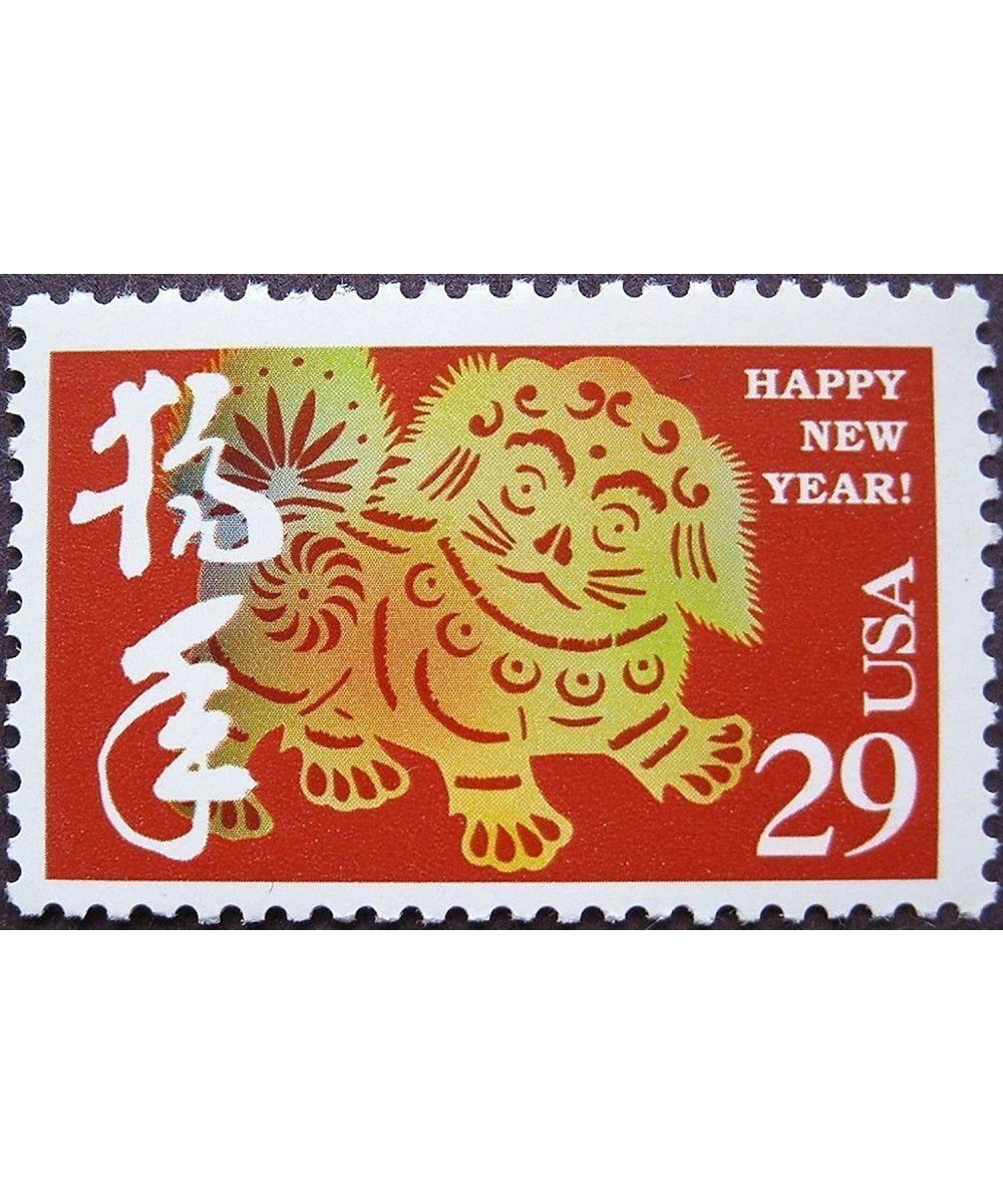 Year of the Dog: Lunar New Year Full Sheet of 20 x 29-Cent Postage Stamps USA 1994 Scott 2817 $19.65 Collectibles Display & S...