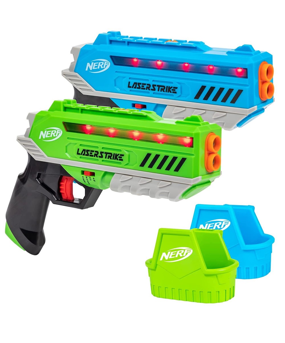 Laser Strike 2 Player Lazer Tag Pack - Indoor or Outdoor Game for Boys Girls Families and Adults - Includes 2 Blasters with 3...