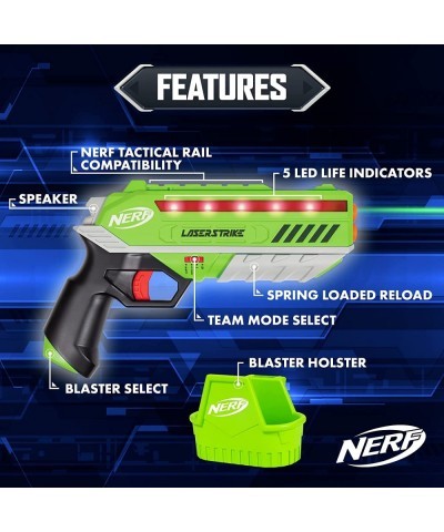 Laser Strike 2 Player Lazer Tag Pack - Indoor or Outdoor Game for Boys Girls Families and Adults - Includes 2 Blasters with 3...