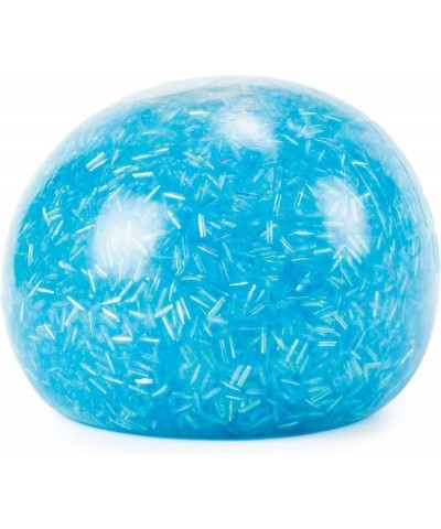 Giant Ice Stress Ball - Super Size Stress Fidget Toy Filled with Bingsu Beads - Shiny Crystal Beads Look Just Like Shaved Ice...