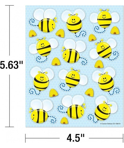 Carson Dellosa | Bees Stickers | Spring 1-inch x 1-inch 72ct $15.22 Kids' Stickers