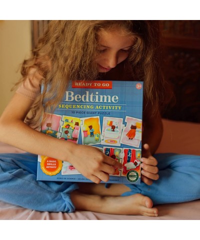 Ready to Go Puzzle - Bedtime Sequencing Activity Multi 1 ea (PZRTBD) $23.09 Jigsaw Puzzles