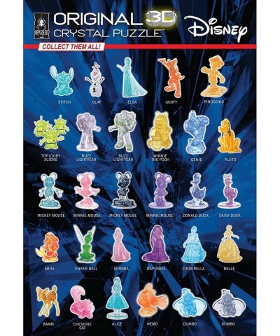 Disney Ariel Licensed Original 3D Crystal Puzzle from BePuzzled 3 Dimensional Crystal Puzzles and Brainteasers for Puzzlers a...