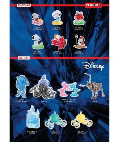 Disney Ariel Licensed Original 3D Crystal Puzzle from BePuzzled 3 Dimensional Crystal Puzzles and Brainteasers for Puzzlers a...