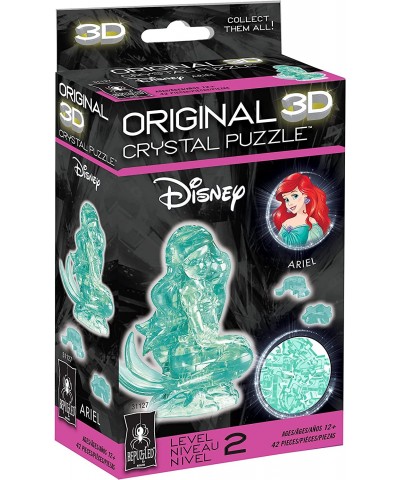 Disney Ariel Licensed Original 3D Crystal Puzzle from BePuzzled 3 Dimensional Crystal Puzzles and Brainteasers for Puzzlers a...