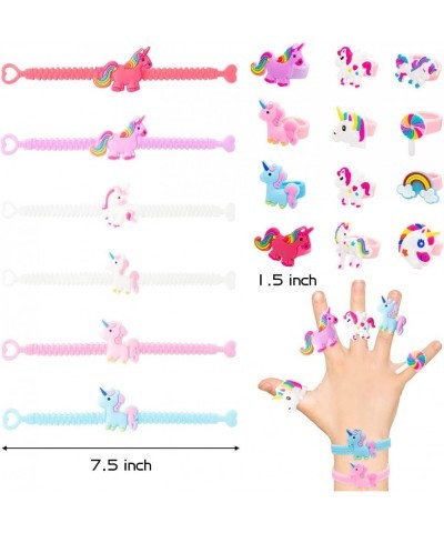 120pack Unicorn Party Favors for Kids Unicorn Decorations Supplies with Coloring Book Tattoos Bracelet Ring Bookmark Keychain...