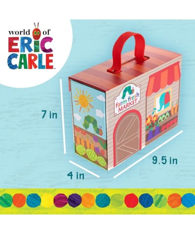 World of Eric Carle The Very Hungry Caterpillar Wooden Playset with Carrying Case Farmer’s Market Play Scene $42.52 Play Figu...