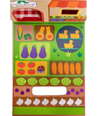 World of Eric Carle The Very Hungry Caterpillar Wooden Playset with Carrying Case Farmer’s Market Play Scene $42.52 Play Figu...