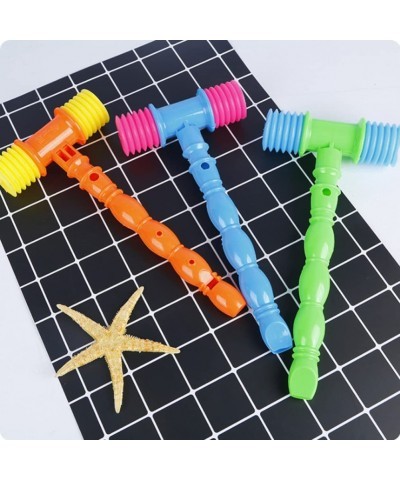 Hammer Pounding Toys 12pcs Plastic Squeaky Hammer Toy Beating Gavel Toys Mallet Musical Pounding Toy for Party Favors Random ...