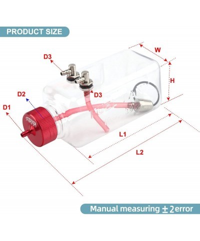 RC Fuel Tank for Fixed Wing RC Nitro Gas Airplane 260ml 300ml 410ml 500ml 700ml 1000ml 1500ml 6star (1500ml) $58.02 RC Vehicl...