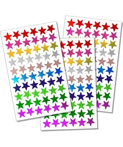 10 Colors 1800 Pack Foil Star Metallic Stickers.0.6" Diameter. $14.83 Kids' Stickers