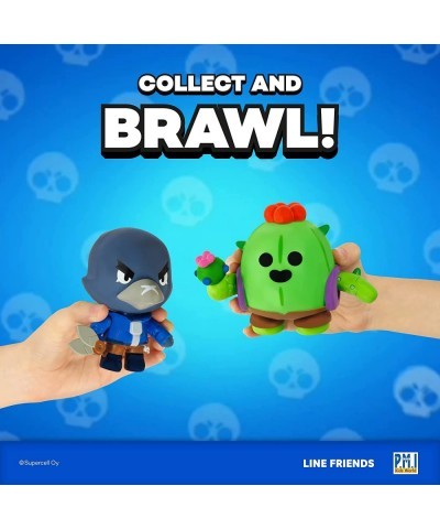 Brawl Stars Action Figures | All Five 4.5-Inch-Tall Collectibles | Brawl Stars Toys and Playable Mini Toys | Spike Crow Colt ...