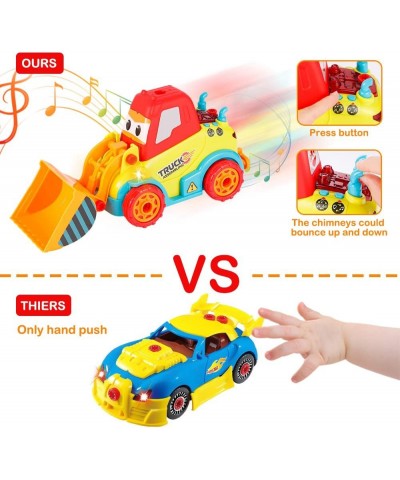 Take Apart Car STEM Toys for 3 -4 -5 Years Old Boys & Girls Construction Toys with Sounds Lights & Drill Tool Build Your Own ...