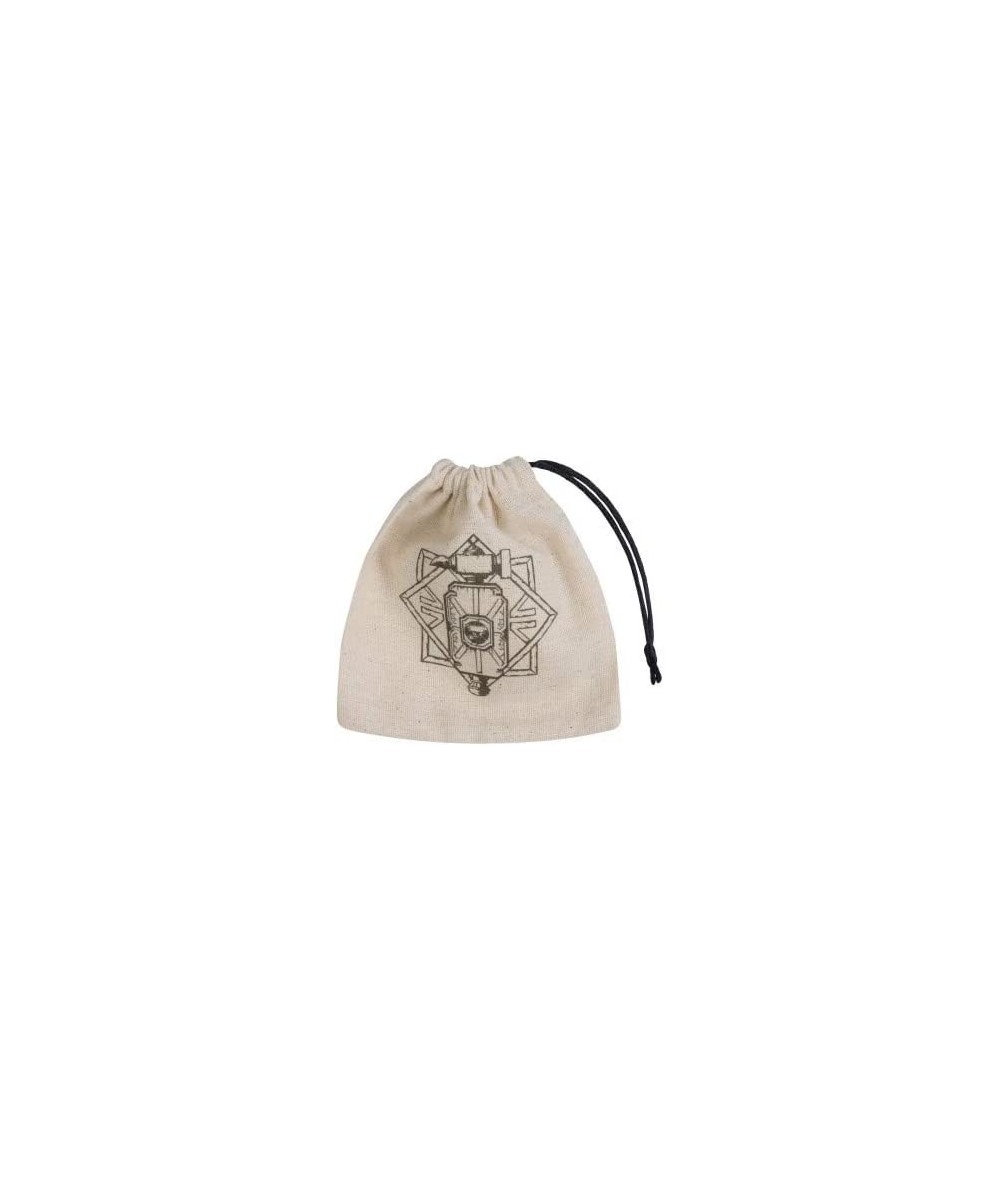 Dwarven Beige & Black Basic Dice Bag $16.68 Game Accessories