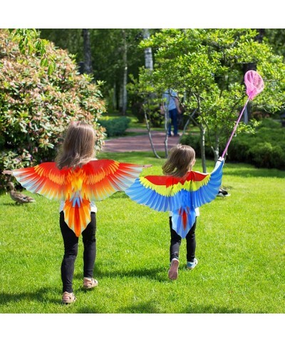 Bird-Costume-Parrot-Wings for Kids with Bird Headbands Boys Girls Eagle Dress-up Cape Halloween Party Favors Gifts $24.93 Kid...