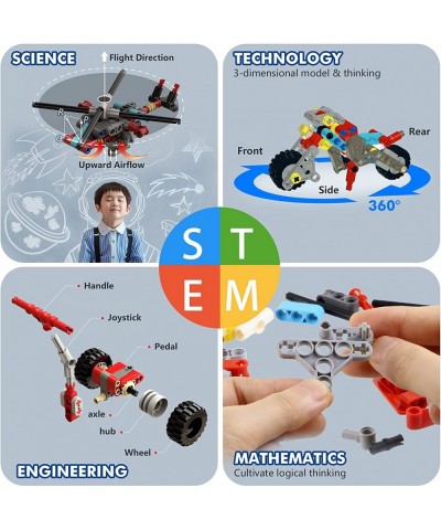 Stem Activities for Kids Ages 5-7 Technic Parts Compatible with All Major Brands Technic Sets Creator Construction Building T...