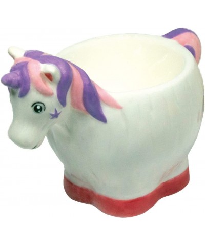 Egg Cup - Unicorn from Deluxebase. Cute Ceramic Animal Shaped Egg Cups for Children and Adults. $14.30 Kids' Party Tableware