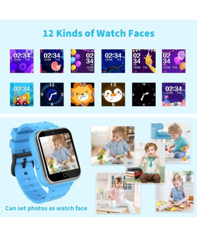 Kids Smart Watch Girls Boys Games Smart Watch with Music Camera Pedometer Video Alarm Flashlight Calculator Touch Screen Smar...