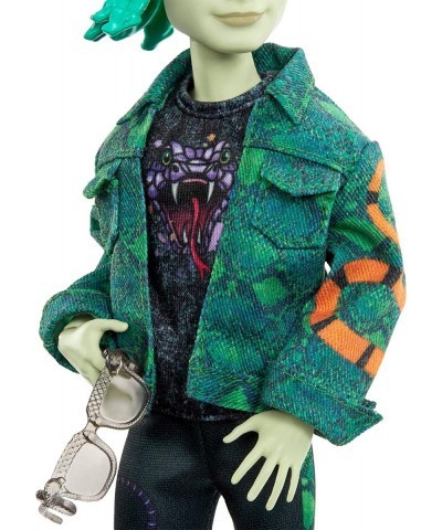 Deuce Gorgon Posable Doll Pet and Accessories Denim Snake Jacket Tinted Sunglasses Kids Toys Gift Set [Amazon Exclusive] $42....