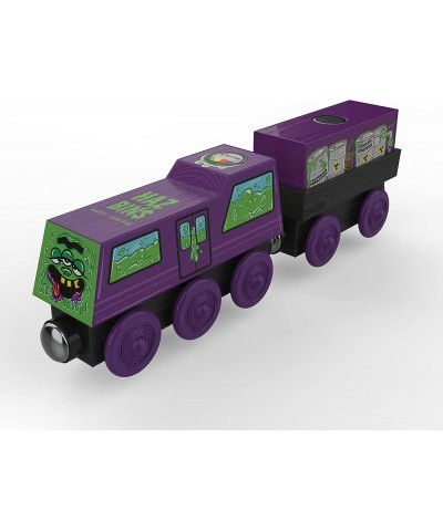 Toxic Ted - Series 1 - Wooden Train Set with Cargo - Compatible with All Wooden Train Sets - Wooden Train Cars $17.99 Kids' P...