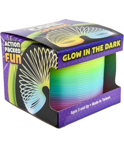 3 Inch Glow-in-The-Dark Coil Spring One per Order $12.85 Spring & Wind-Up Toys