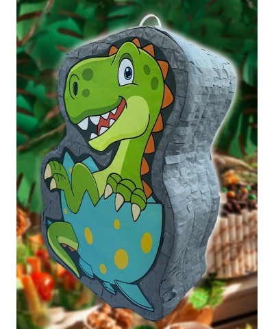 Dinosaur T-Rex Pinata Hatching From Egg (16 x 11.5 x 5.5) Perfect for Birthday Parties Kids Carnivals Dinosaur Birthday Party...