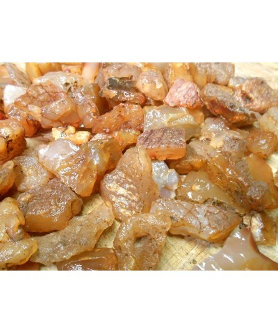 Rock Tumbler Gem Refill Kit New Mexico Golden Luna Agate Rough 8oz $25.94 Kids' Rock Tumblers