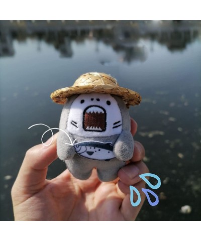 Cute Cartoon Shark Plush Doll Mini Plush Pendant Keychain Toy 3“ Soft Stuffed Animal Plushies. (Set2(4Pcs)) $49.42 Stuffed An...