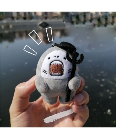 Cute Cartoon Shark Plush Doll Mini Plush Pendant Keychain Toy 3“ Soft Stuffed Animal Plushies. (Set2(4Pcs)) $49.42 Stuffed An...