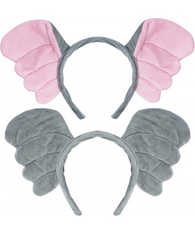 Grey Elephant Costume Set Elephant Ears Headband Bow Tie Tail Tutu Skirt Animal Fancy Costume Kit Halloween Cosplay Party Acc...