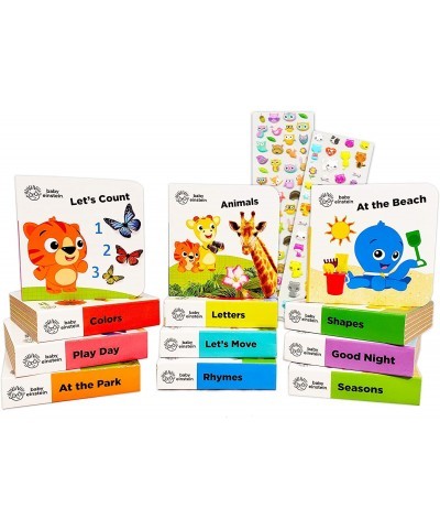 Baby Einstein Board Books Set Toddlers Babies Bundle ~ Baby Einstein My First Library 12 Book Set Baby Einstein Board Book Bl...