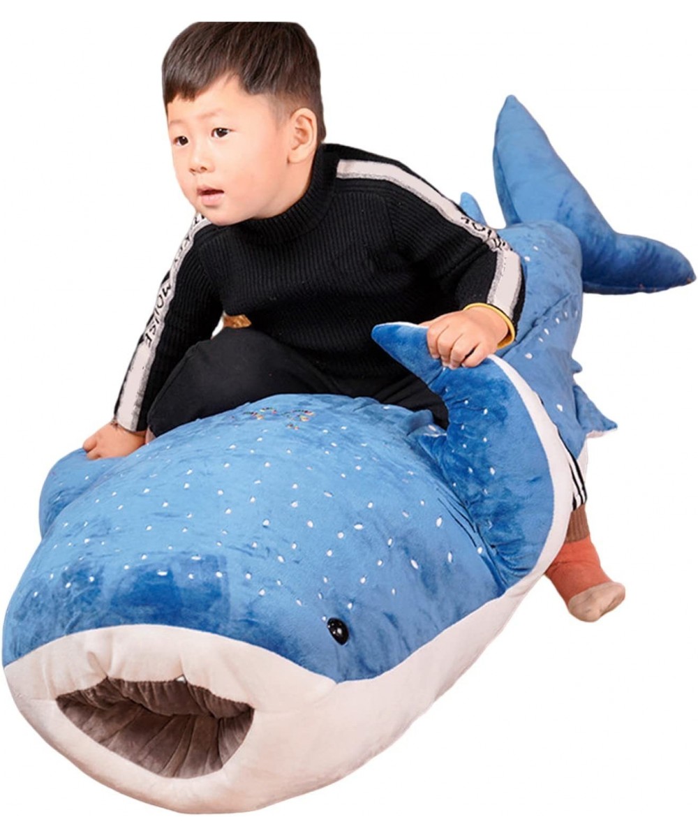 Giant Realistic Shark Stuffed Animals Plush Toy Kids Huge Stuffed Whale Plush Pillow(39 inch / 100cm) $64.96 Kids' Plush Toy ...