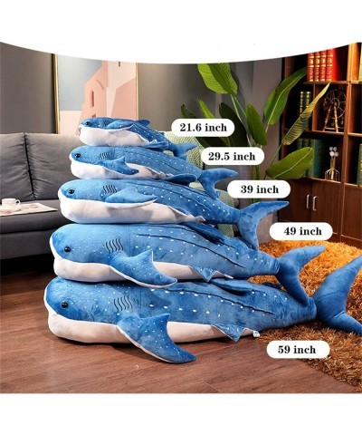 Giant Realistic Shark Stuffed Animals Plush Toy Kids Huge Stuffed Whale Plush Pillow(39 inch / 100cm) $64.96 Kids' Plush Toy ...