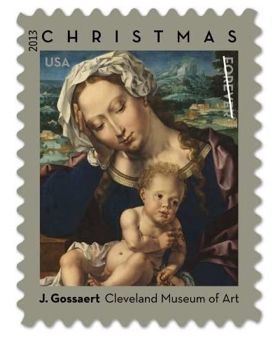 Forever Postage Stamps Christmas Holiday Virgin & Child -- Booklet of 20 $58.40 Collectibles Display & Storage