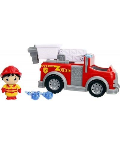 Ryan's World Fire Truck with Ryan Figure 6" Feature Vehicle Red $20.18 Kids' Play Trucks