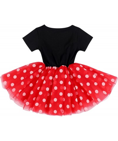 Baby Girls Cake Smash Birthday Mouse Polka Dots Wild One Sequin Tutu Princess Dress Fancy Costume for Photo Shoot $30.14 Kids...