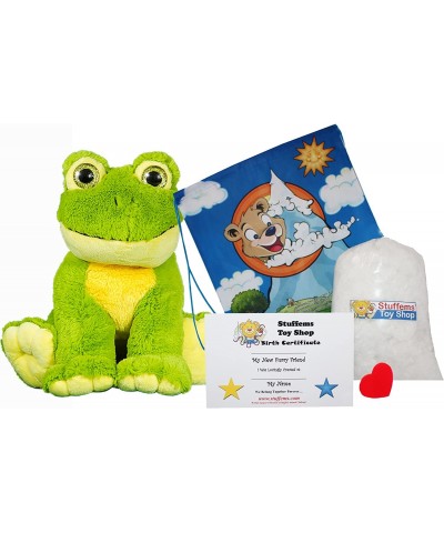 Make Your Own Stuffed Animal 16" "IHOP The Frog - No Sew - Kit with Cute Backpack! $39.91 Stuffed Animals & Teddy Bears