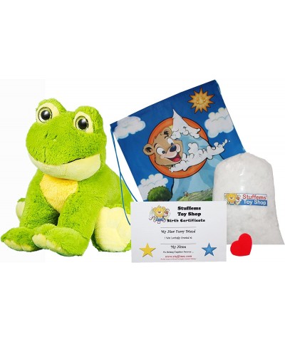 Make Your Own Stuffed Animal 16" "IHOP The Frog - No Sew - Kit with Cute Backpack! $39.91 Stuffed Animals & Teddy Bears